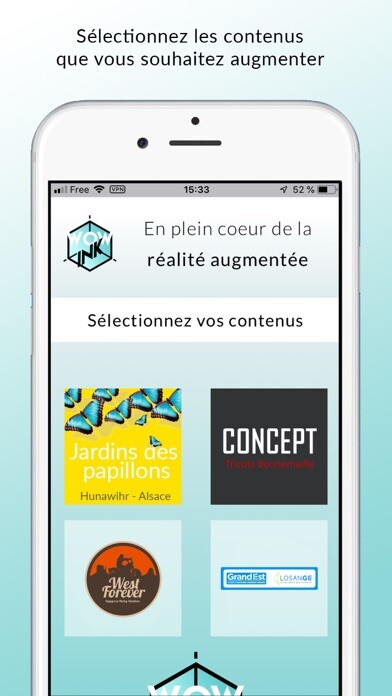 Emulate iPhone app Wow.ink - Réalité augmentée using MyAndroid Emulate iPhone app Wow.ink - Réalité augmentée using MyAndroid