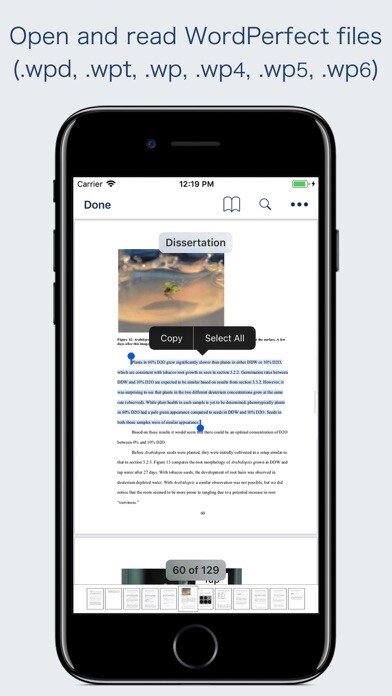 Emulate iPhone app WPD Reader - for WordPerfect using MyAndroid Emulate iPhone app WPD Reader - for WordPerfect using MyAndroid