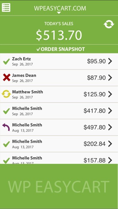 Emulate iPhone app WP EasyCart for iPhone using MyAndroid