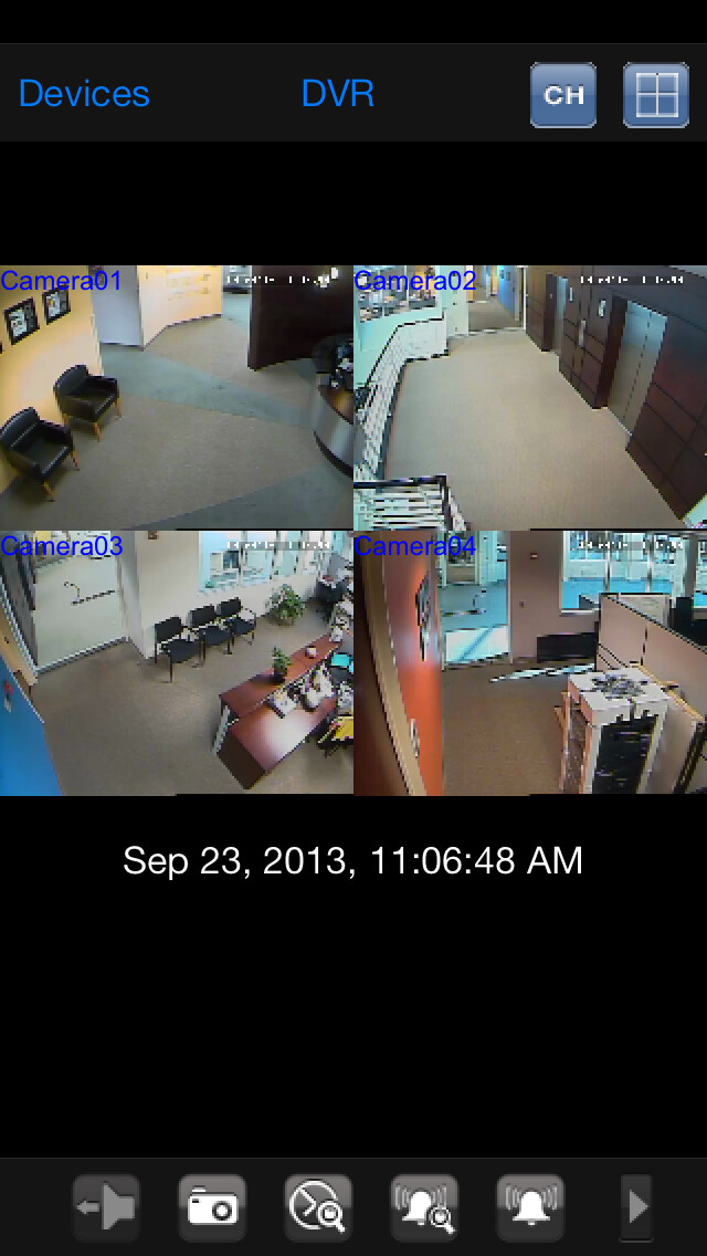 Emulate iPhone app WPS-DVR using MyAndroid