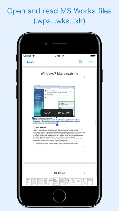 Emulate iPhone app WPS Reader - for MS Works using MyAndroid Emulate iPhone app WPS Reader - for MS Works using MyAndroid