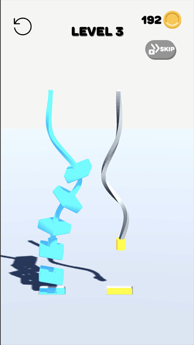 Emulate iPhone app Wrapped up Rods : Puzzle ! using MyAndroid