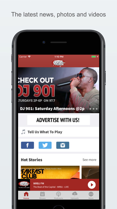 Emulate iPhone app WRBJ FM using MyAndroid Emulate iPhone app WRBJ FM using MyAndroid