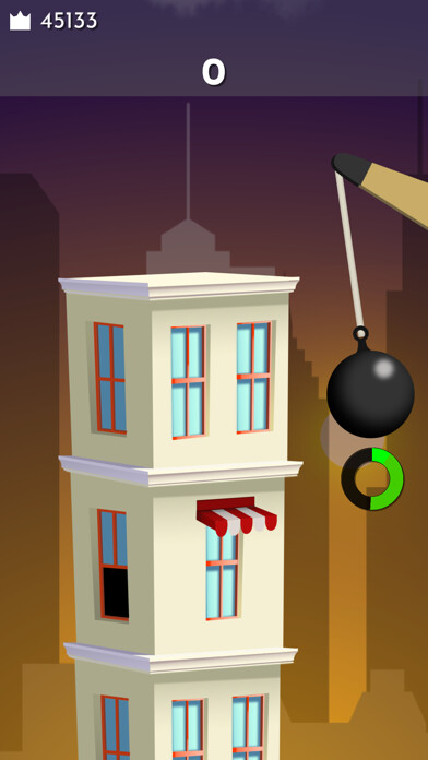 Emulate iPhone app Wrecking Ball - Demolition! using MyAndroid