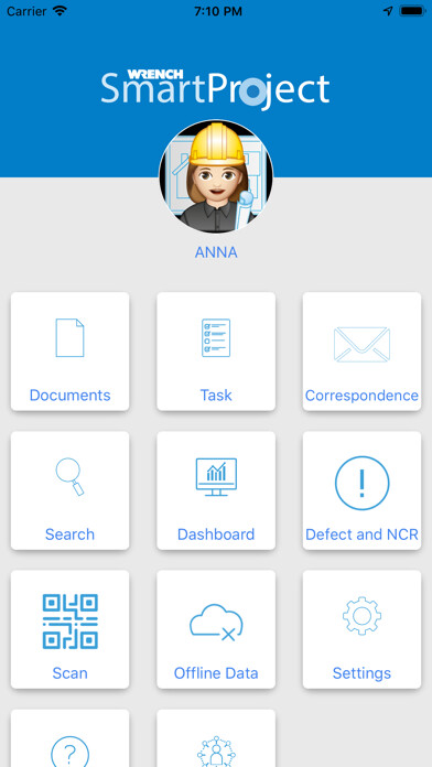 Emulate iPhone app Wrench SmartProject using MyAndroid