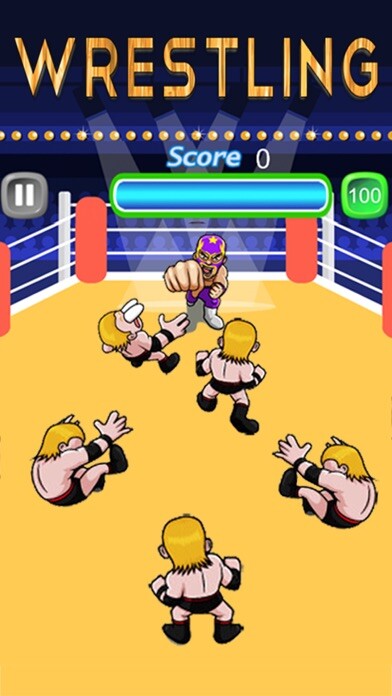 Emulate iPhone app Wrestling Fighting Techniques using MyAndroid