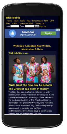 Run android online APK WrestlingNewsSource ZERO from MyAndroid or emulate WrestlingNewsSource ZERO using MyAndroid