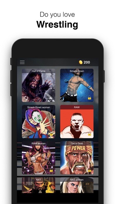 Emulate iPhone app Wrestling Star Quiz Trivia using MyAndroid Emulate iPhone app Wrestling Star Quiz Trivia using MyAndroid