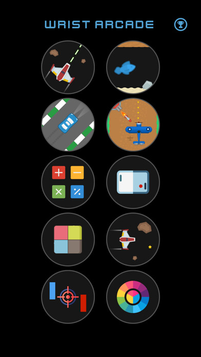 Emulate iPhone app Wrist Arcade 10-in-1 using MyAndroid