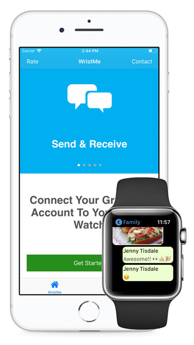 Emulate iPhone app Wrist for GroupMe using MyAndroid Emulate iPhone app Wrist for GroupMe using MyAndroid