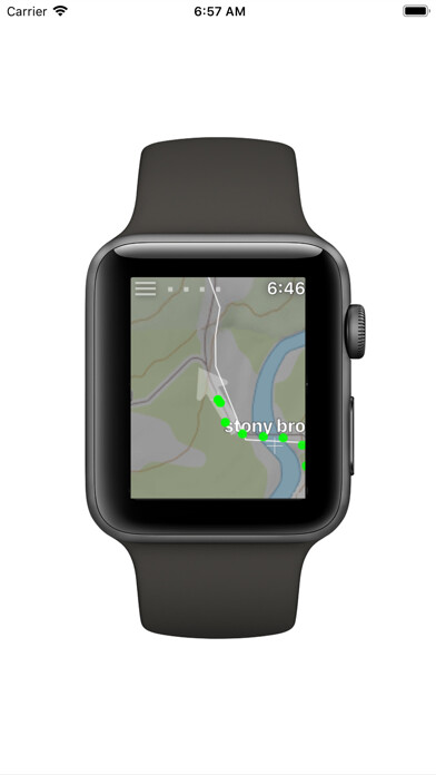 Emulate iPhone app WristRoute using MyAndroid