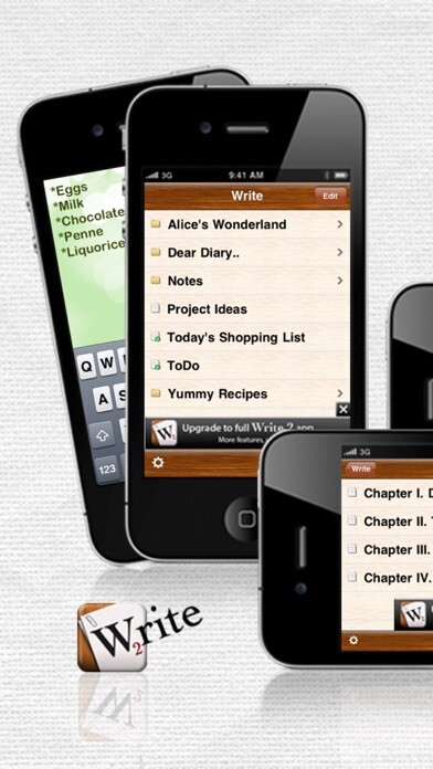 Emulate iPhone app Write 2 Lite - Note Taking & Writing using MyAndroid Emulate iPhone app Write 2 Lite - Note Taking & Writing using MyAndroid