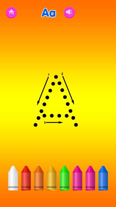 Emulate iPhone app Write ABC Alphabet Tracing using MyAndroid Emulate iPhone app Write ABC Alphabet Tracing using MyAndroid