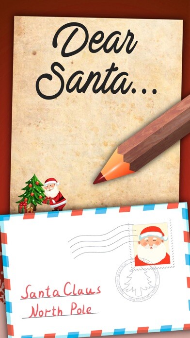 Emulate iPhone app Write a letter Santa Claus using MyAndroid Emulate iPhone app Write a letter Santa Claus using MyAndroid