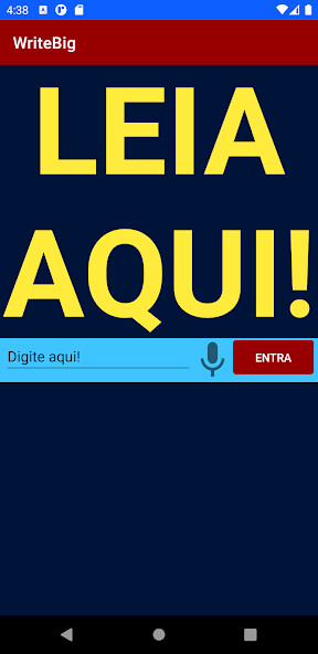 Run android online APK WriteBig from MyAndroid or emulate WriteBig using MyAndroid Run android online APK WriteBig from MyAndroid or emulate WriteBig using MyAndroid