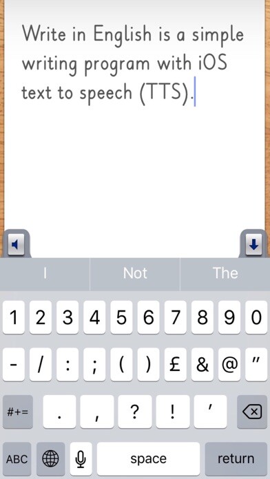 Emulate iPhone app Write in English using MyAndroid