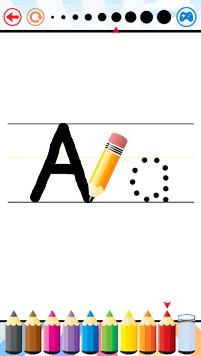 Emulate iPhone app Write Letters ABC and Numbers for Preschoolers using MyAndroid Emulate iPhone app Write Letters ABC and Numbers for Preschoolers using MyAndroid