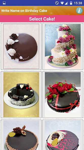 Run android online APK Write Name on Birthday Cake from MyAndroid or emulate Write Name on Birthday Cake using MyAndroid
