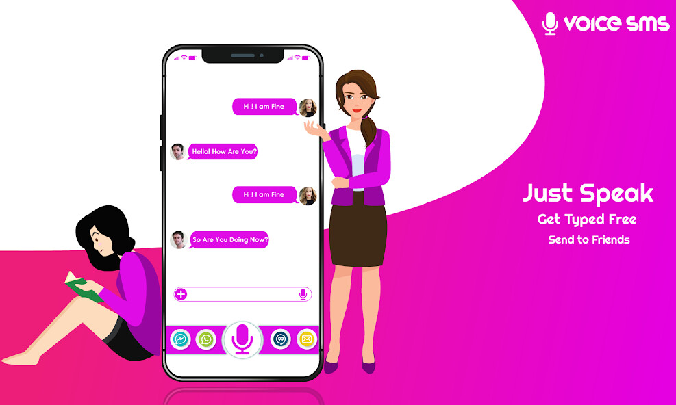 Run android online APK Write SMS By Voice : Voice SMS from MyAndroid or emulate Write SMS By Voice : Voice SMS using MyAndroid