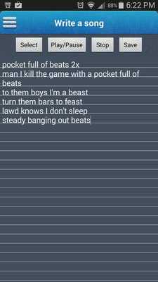 Emulate Android APK Write Songs Notepad Emulate Android APK Write Songs Notepad