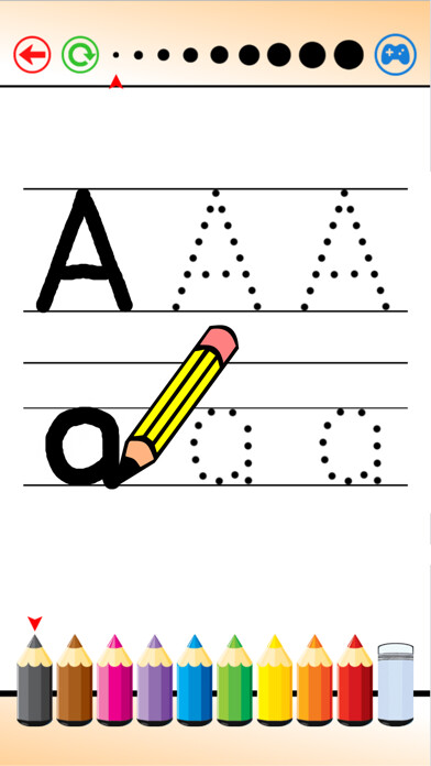 Emulate iPhone app Writing Letters ABC and Coloring Animals for Kids using MyAndroid Emulate iPhone app Writing Letters ABC and Coloring Animals for Kids using MyAndroid