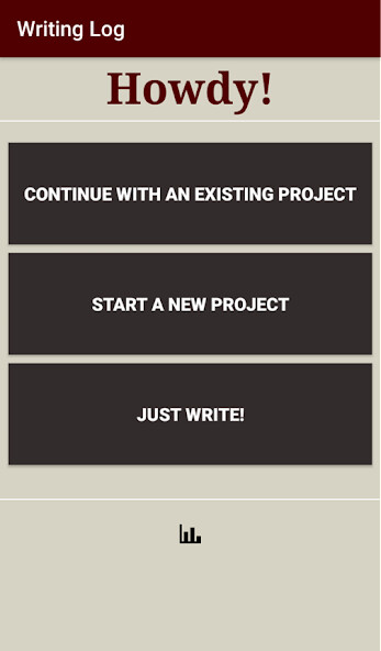 Run android online APK Writing Log from MyAndroid or emulate Writing Log using MyAndroid