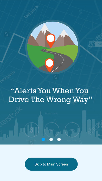 Emulate iPhone app Wrong Way Driver Alert using MyAndroid Emulate iPhone app Wrong Way Driver Alert using MyAndroid