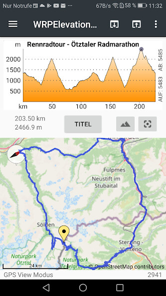 Run android online APK WRPElevationChart from MyAndroid or emulate WRPElevationChart using MyAndroid