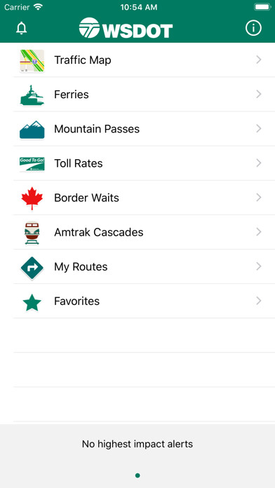 Emulate iPhone app WSDOT using MyAndroid Emulate iPhone app WSDOT using MyAndroid