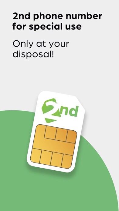 Emulate iPhone app Wsecond: Second Phone Number using MyAndroid