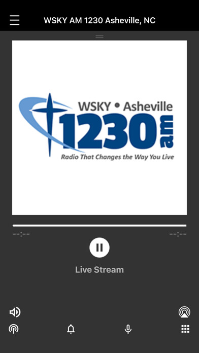 Emulate iPhone app WSKY AM 1230 Radio using MyAndroid Emulate iPhone app WSKY AM 1230 Radio using MyAndroid