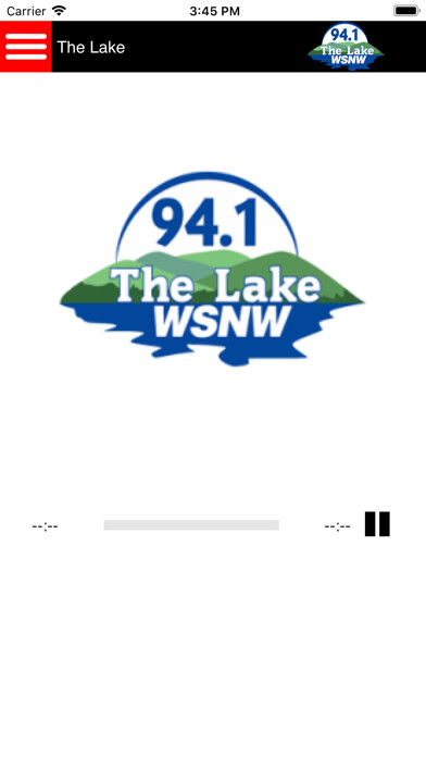 Emulate iPhone app WSNW Radio using MyAndroid