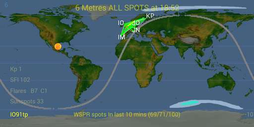 Emulate Android APK WSPR World Watch v3