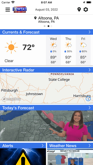 Run android online APK WTAJ Your Weather Authority from MyAndroid or emulate WTAJ Your Weather Authority using MyAndroid Run android online APK WTAJ Your Weather Authority from MyAndroid or emulate WTAJ Your Weather Authority using MyAndroid