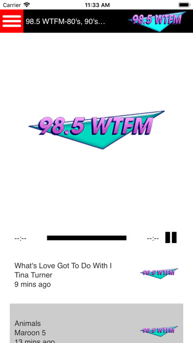 Emulate iPhone app WTFM App using MyAndroid Emulate iPhone app WTFM App using MyAndroid