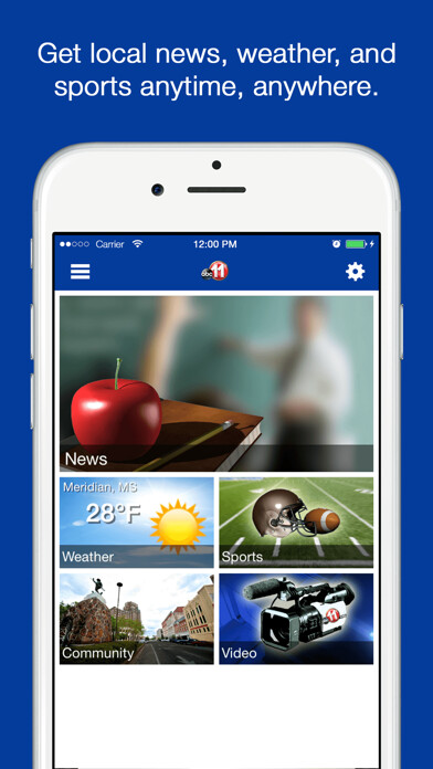Emulate iPhone app WTOK News using MyAndroid Emulate iPhone app WTOK News using MyAndroid