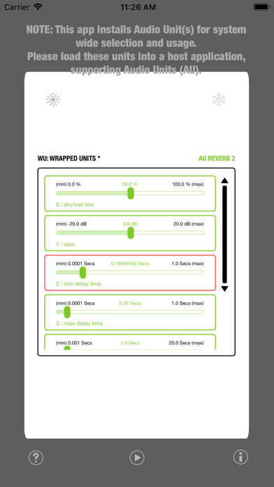 Emulate iPhone app WU: AUReverb2 using MyAndroid Emulate iPhone app WU: AUReverb2 using MyAndroid