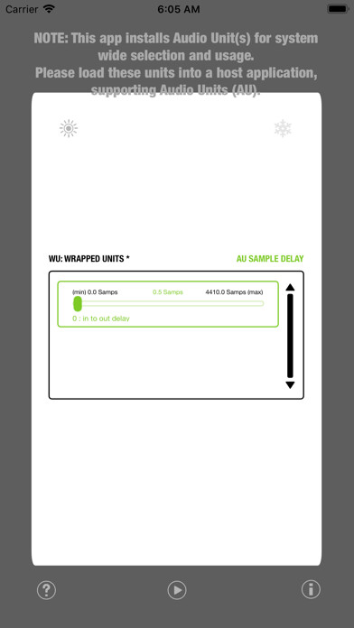 Emulate iPhone app WU: AUSampleDelay using MyAndroid Emulate iPhone app WU: AUSampleDelay using MyAndroid