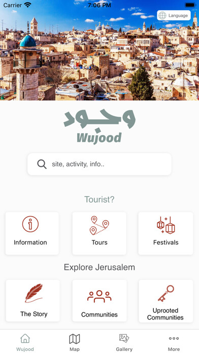 Emulate iPhone app Wujood using MyAndroid