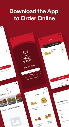 Run android online APK Wulf Burger from MyAndroid or emulate Wulf Burger using MyAndroid