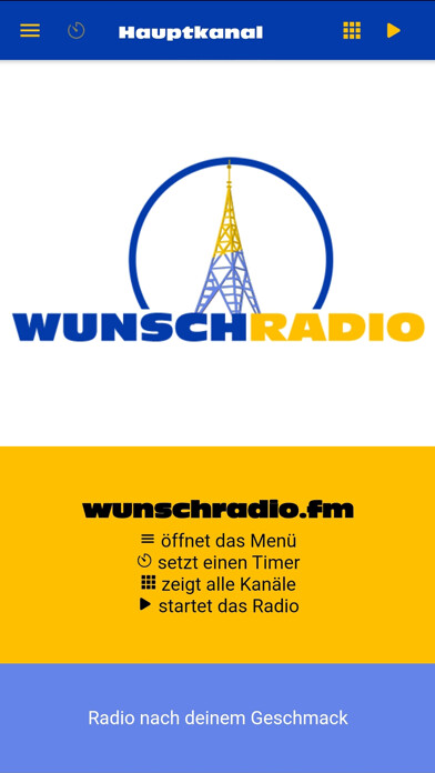 Emulate iPhone app wunschradio using MyAndroid Emulate iPhone app wunschradio using MyAndroid