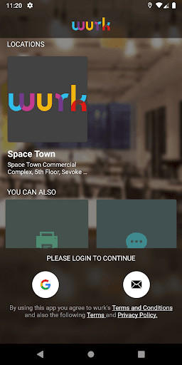 Run android online APK wurk coworking from MyAndroid or emulate wurk coworking using MyAndroid