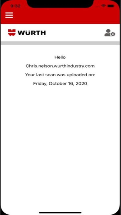 Emulate iPhone app Wurth Mobile Scanner using MyAndroid