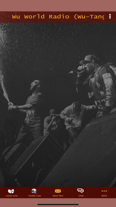 Emulate iPhone app Wu World Radio (Wu-Tang Radio) using MyAndroid