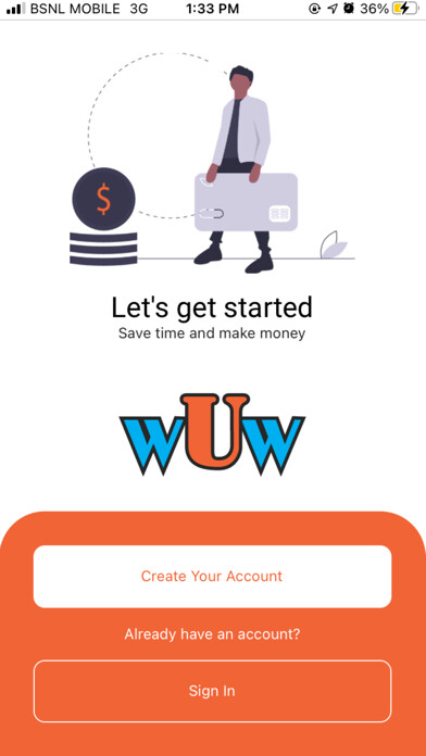 Emulate iPhone app WUW Ride&Delivery using MyAndroid Emulate iPhone app WUW Ride&Delivery using MyAndroid