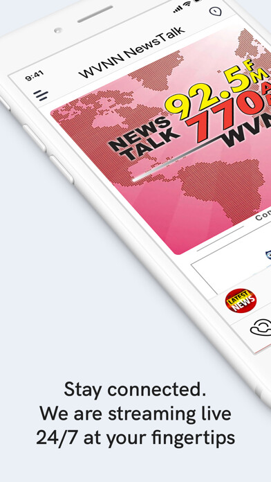 Emulate iPhone app WVNN NewsTalk using MyAndroid Emulate iPhone app WVNN NewsTalk using MyAndroid
