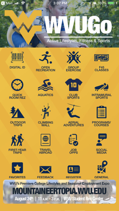 Emulate iPhone app WVUGo using MyAndroid Emulate iPhone app WVUGo using MyAndroid