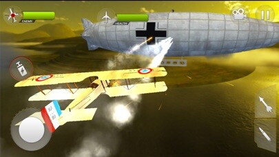Emulate iPhone app WW2 Airplane Navy Survival using MyAndroid