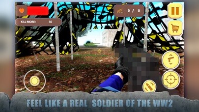 Emulate iPhone app WW2 Army: Frontline Shooter 3D using MyAndroid