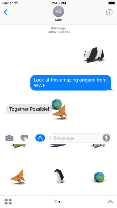 Emulate iPhone app WWF Origami using MyAndroid Emulate iPhone app WWF Origami using MyAndroid